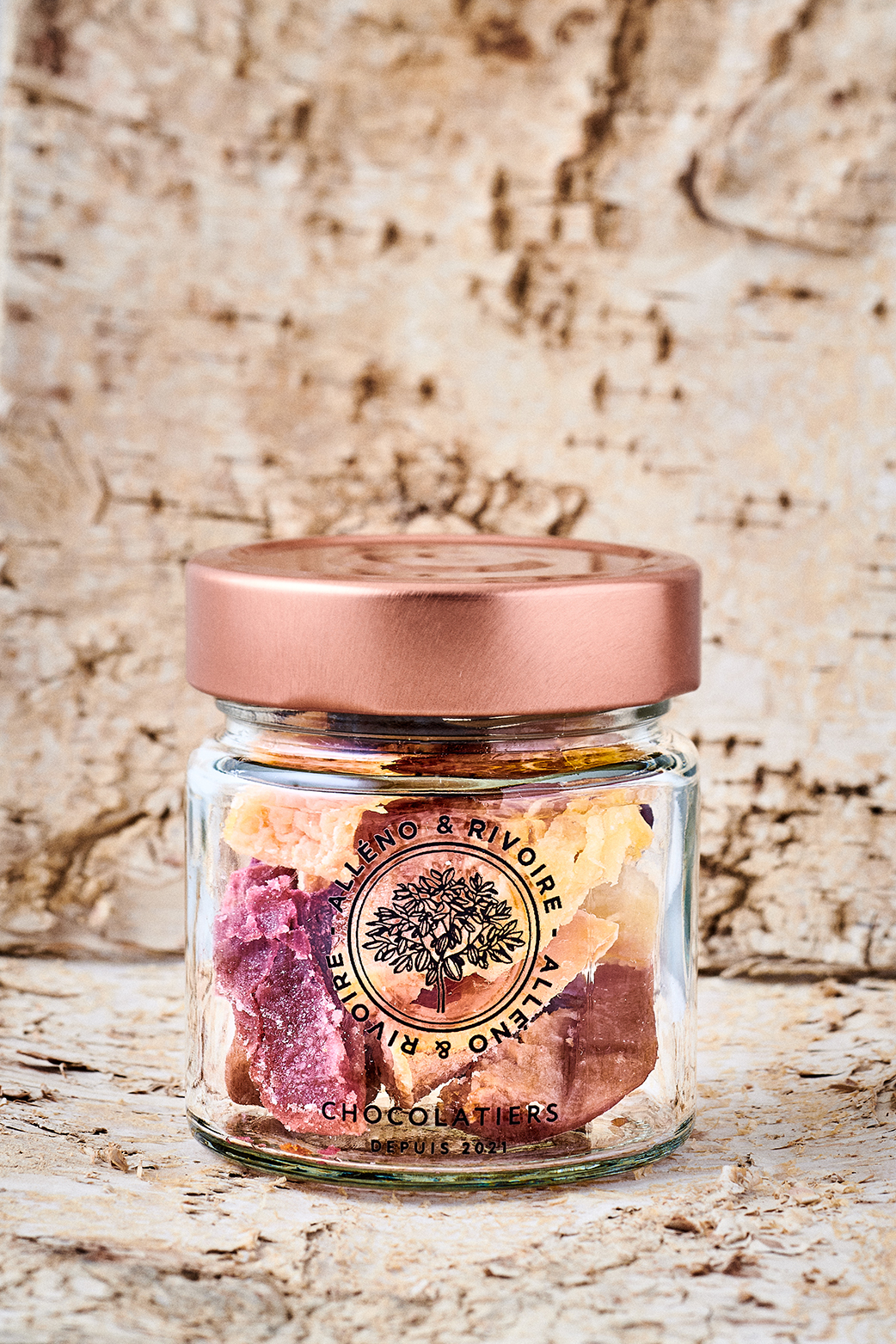 Assortiment de confits de fruits nature Chocolat Alléno & Rivoire