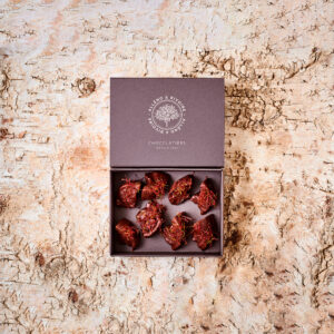 Confit de clémentine safranée chocolatée