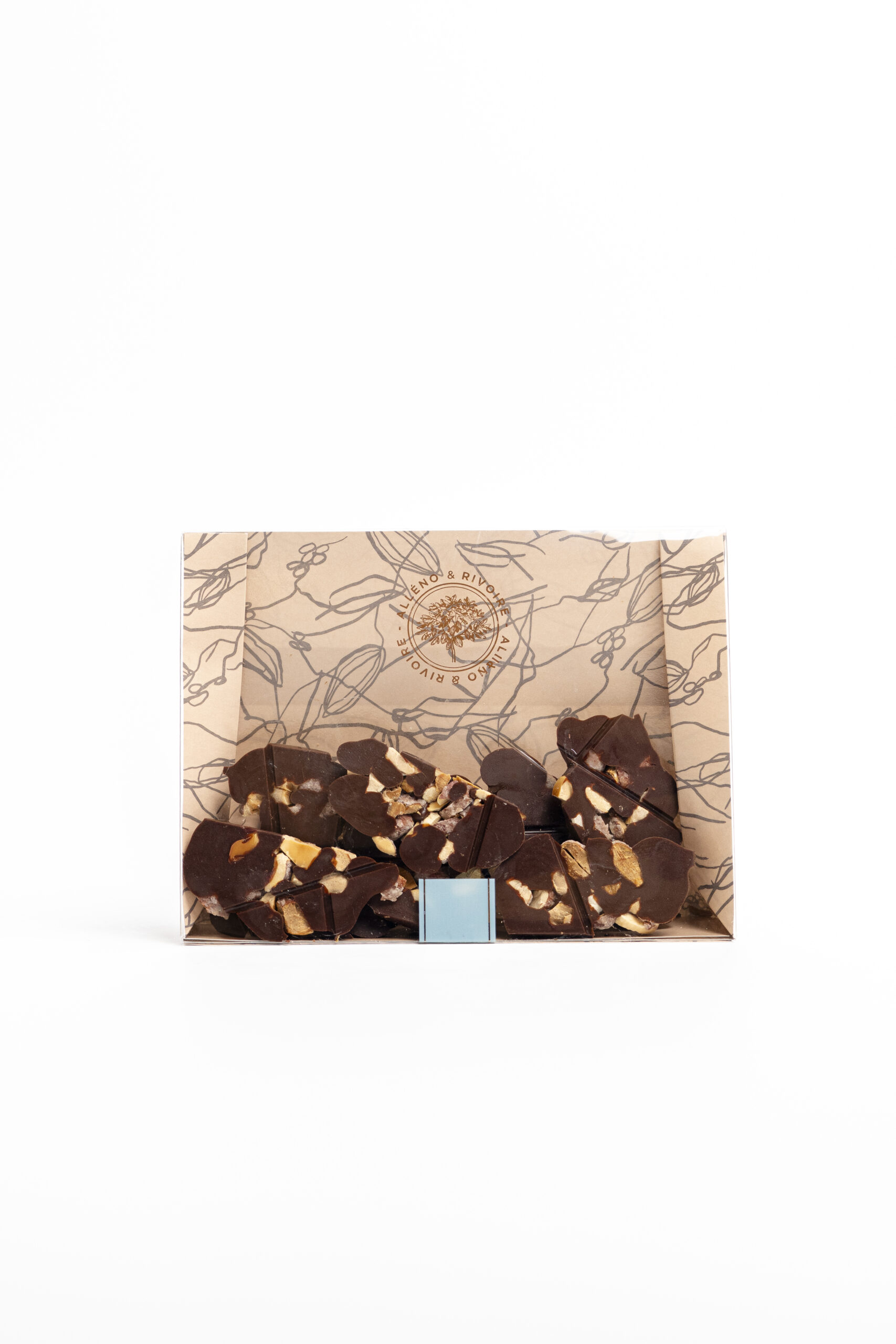 Sachet éclats de mendiants - amandes et chocolat noir