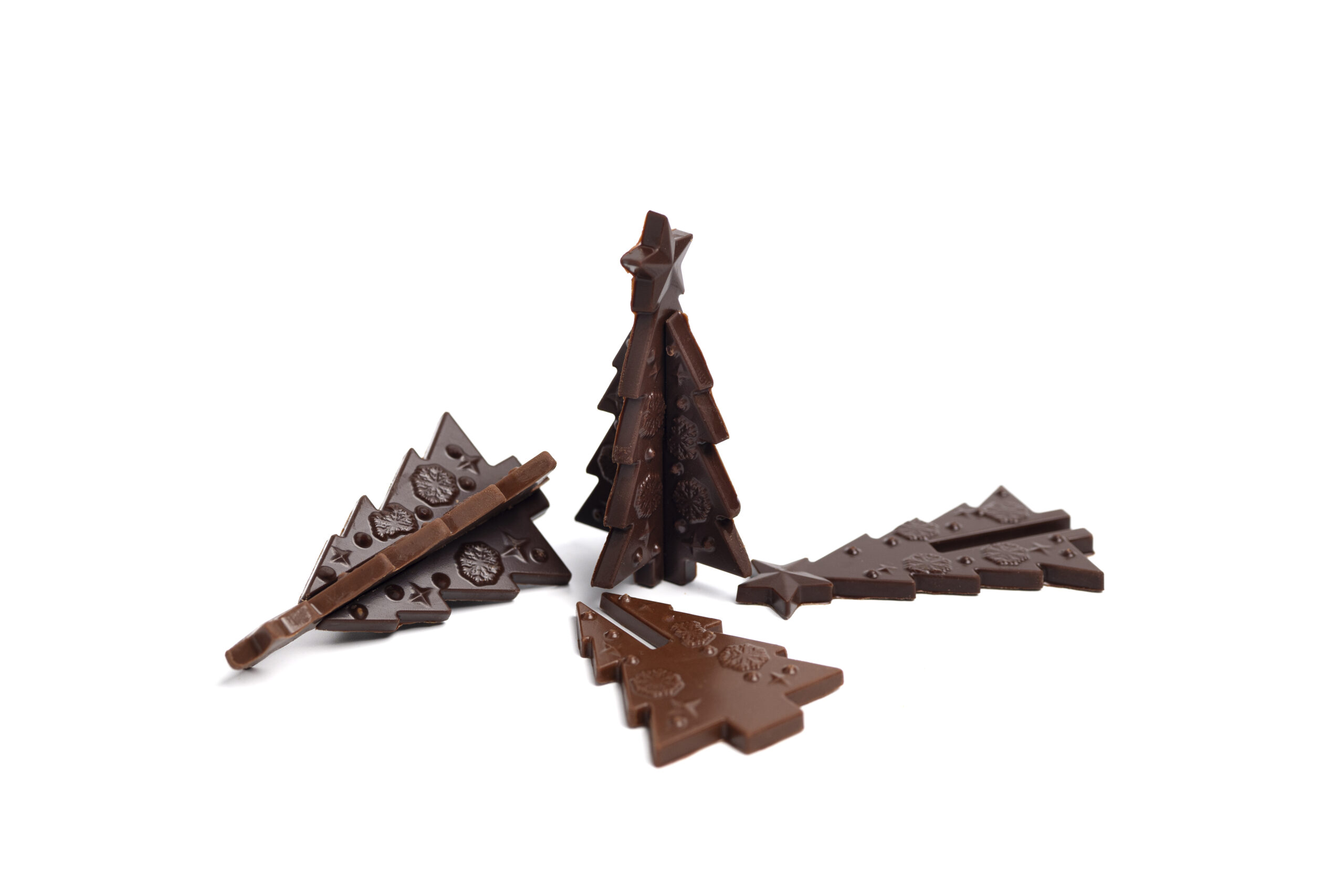 Coffret de 6 Sapins Surprises - noir et lait – Image 4